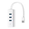 TP-LINK 3-port USB 3.0 Hub white White
