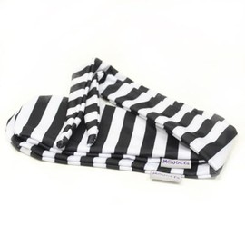 Mougee Sock Poi - Quality Nylon Sock POI (Black and White Stripe, 22 Inch)