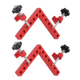 Greensen Professionelle Rechtswinkelklemme für Holzbearbeitung, 2 Stcs 90 -Grad -Positionierung Quadratischer Aluminiumlegierung für Metallschweißen