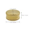 Gatuida 2pcs Garden Hose Cap Garden Hose Stopper 3/4 Inch