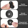 M METERXITY 6-Pack Rubber Grommets for Wiring 27mm Desk Grommet