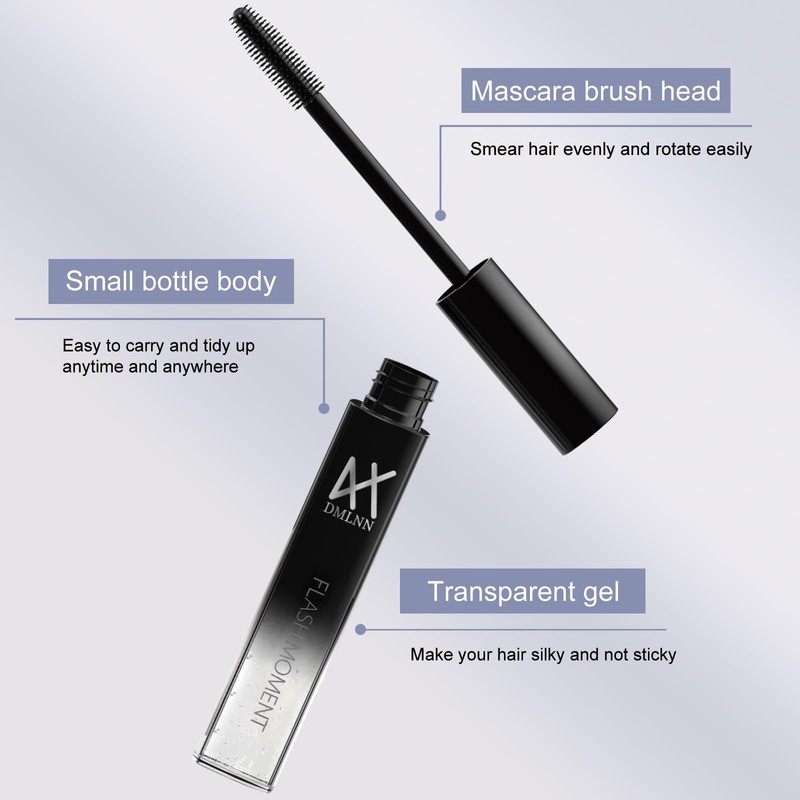DMLNN Flyaway Hair Fixing Stick, 4 Pack Moisturizing and Shiny