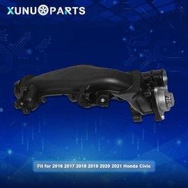 XUNUOPARTS 1.5L Turbocharger Charge Air Pipe Joint Assembly Compatible with 2016-2021 Honda Civic Replace# 17270-5AA-H00 172705AAH00
