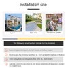 Solar Stair Lamp Landscape Courtyard Solar Light Wall Fence Lamps