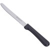CUISINOX Black Handle Stainless Steel Steak Knives, Set of 12