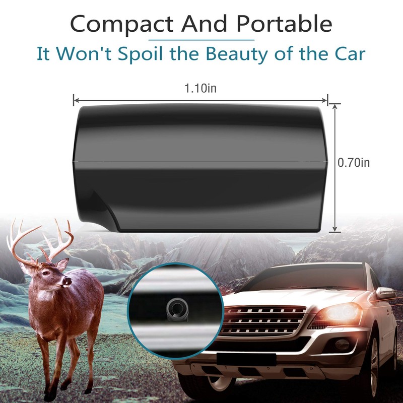Elook Deer Warning Whistles Device for Car, Save Deer Whistle