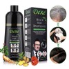 DEXE Black Hair Shampoo 400ML Instant Hair Blackening Hair Dye