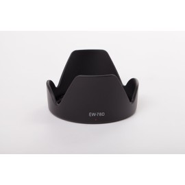Lens hood for CANON Objective EF-S 18-200mm f/3.5-5.6 IS, EF 28-200mm f/3.5-5.6 USM, EF 28-200mm f/3.5-5.6 replaces EW-78D, EW-78 D