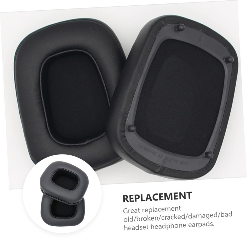 TEHAUX 6pcs Ear Pads Replacement for Gaming Headset Soft Cushion