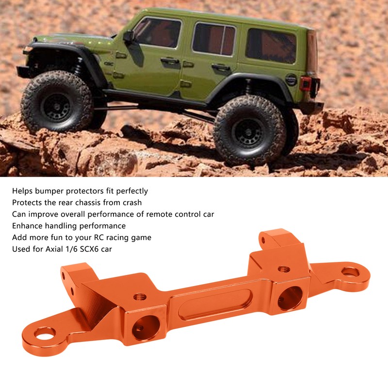 Rear Bumper Bracket Aluminum Alloy Bumpers Mount RC Accessories for