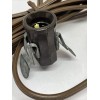 Lamp NEW Leviton Brown Single Light Clip in Lamp Cord