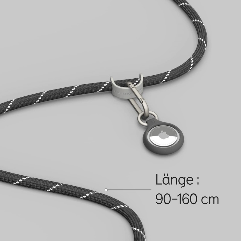 RhinoShield Braided Lanyard for Hanging, Adjustable Length, Buckles for Hanging