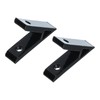 sourcing map 2Pcs 45 Degree Angle Aluminum Profile Corner Brackets,