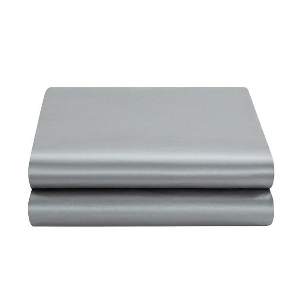 Satin Flat Sheet Only, King Flat Sheet, 1 - Piece