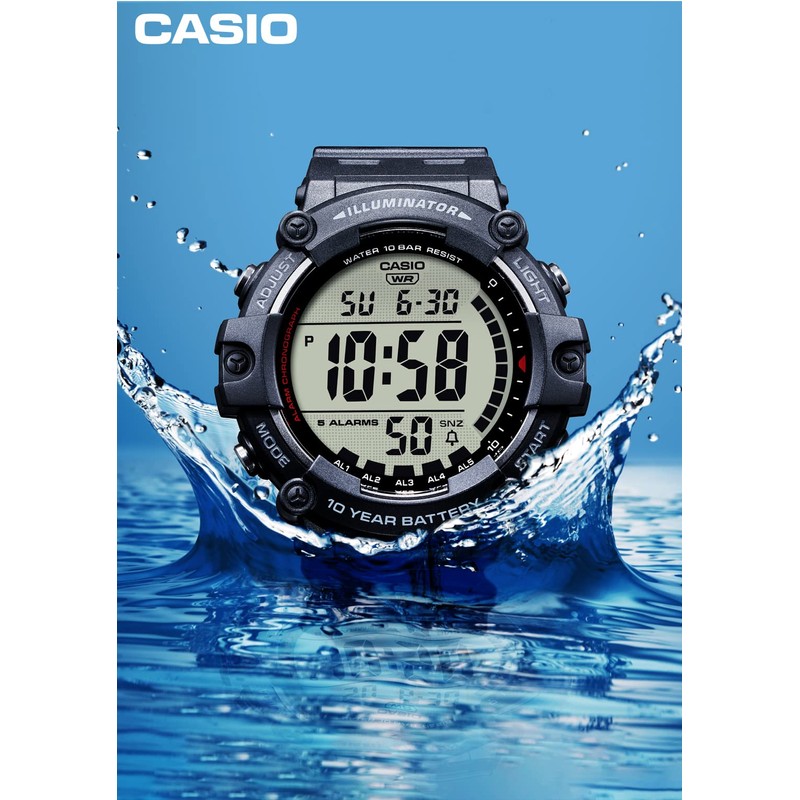 Casio Collection AE-1500WH-1AJF Men's Wristwatch, Gray