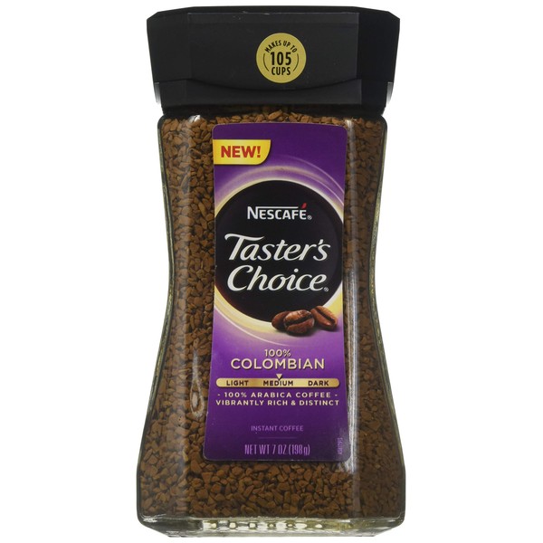 Nescafe Taster's Choice Colombian Granules Instant Coffee, 7 oz