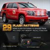 XRIDONSEN 2 Pack 30 inch Grill Emergency Lights Red White