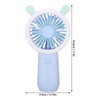 Mini Handheld Fan 3 Levels Adjustable USB Rechargeable Cute Rabbit