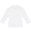 Lilax Baby Boy Cable-Knit Basic Knit Cardigan Sweater (12-18 Months,White)