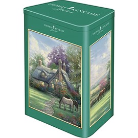 Schmidt Spiele 59692 Thomas Kinkade A Perfect Summer Day Puzzle 500 Pieces in a Nostalgic Tin Multi-Coloured