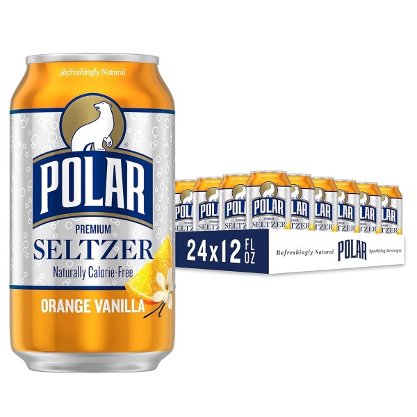 Does not apply Seltzer Water Orange Vanilla, 12 Fl Oz