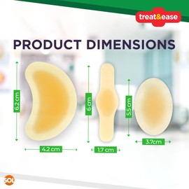 24pk Blister Plasters for Feet | Blister Prevention Cushion For Feet, Blister Plasters Heel Plasters, Toe Plasters for Blister Plaster, Bunions, Calluses & Foot Discomfort, Blister Plasters for Toes