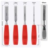 4 Pcs Chisel Set, Wood Chisel Sets for Carpenter Carving