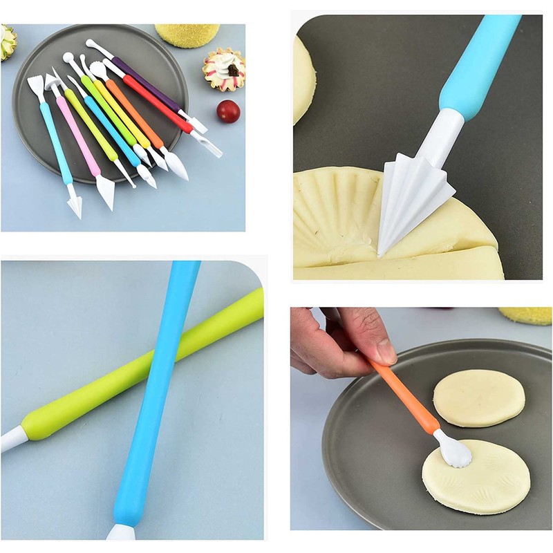 Langqun 31pcs Clay Tools,Pottery Tools Kit,Air Dry Clay Tools,Polymer Clay