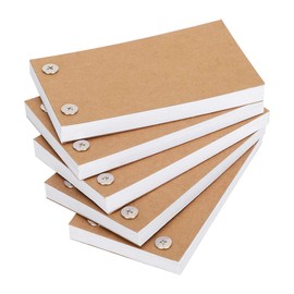 Biitfuu Flipbook Kit, Hand Painted Books + Screw Set Drawing Paper Blank Flipbooks for Sketching for Cartoon Creation for Animation