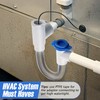 Condensate Trap with Built in Overflow Switch, 3/4" Standard PVC