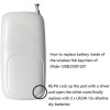 Olide Automatic Swing Door Opener Olide120B Remote Control Fob Keychain