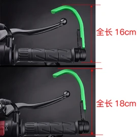 LEDISHUN Lever Guard Aluminum Adjustable Length Universal for Kawasaki ZX-25R ZX-4R ZX-4RR Ninja250 Z250 Ninja400 Z400 ZX-6R ZX-10R Z750 Z800 Z900 Z1000 Z1000SX ZH2 All Years (Black)