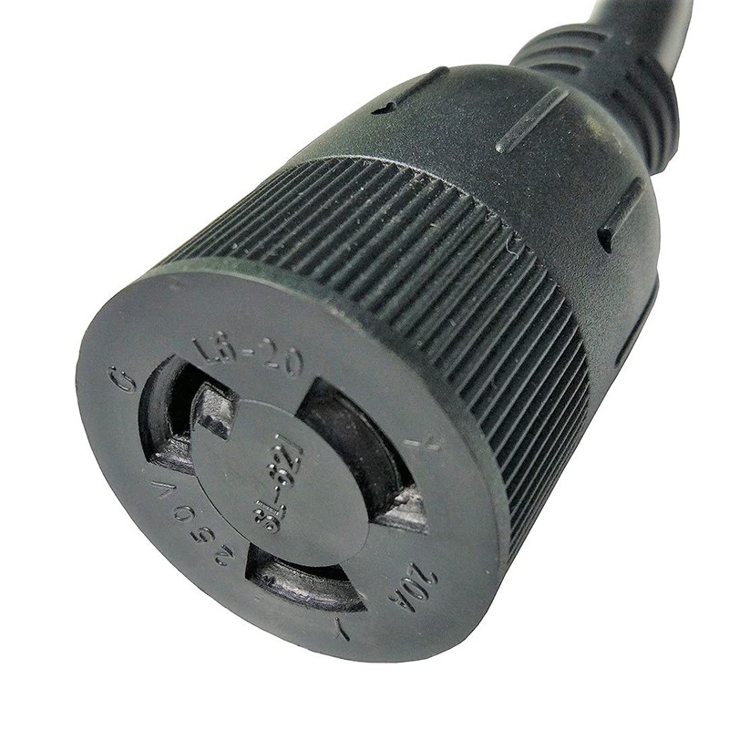 Parkworld 885231 Generator 4-Prong L14-20 Plug 20 AMP Male to