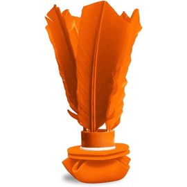 | The Original Birdie Soccer Trainer Play Outdoors  Indoors or Backyard Beach Tailgate - Color: Orange