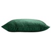 Paoletti Florence Cushion Cover, Emerald Green, 55 x 55 cm