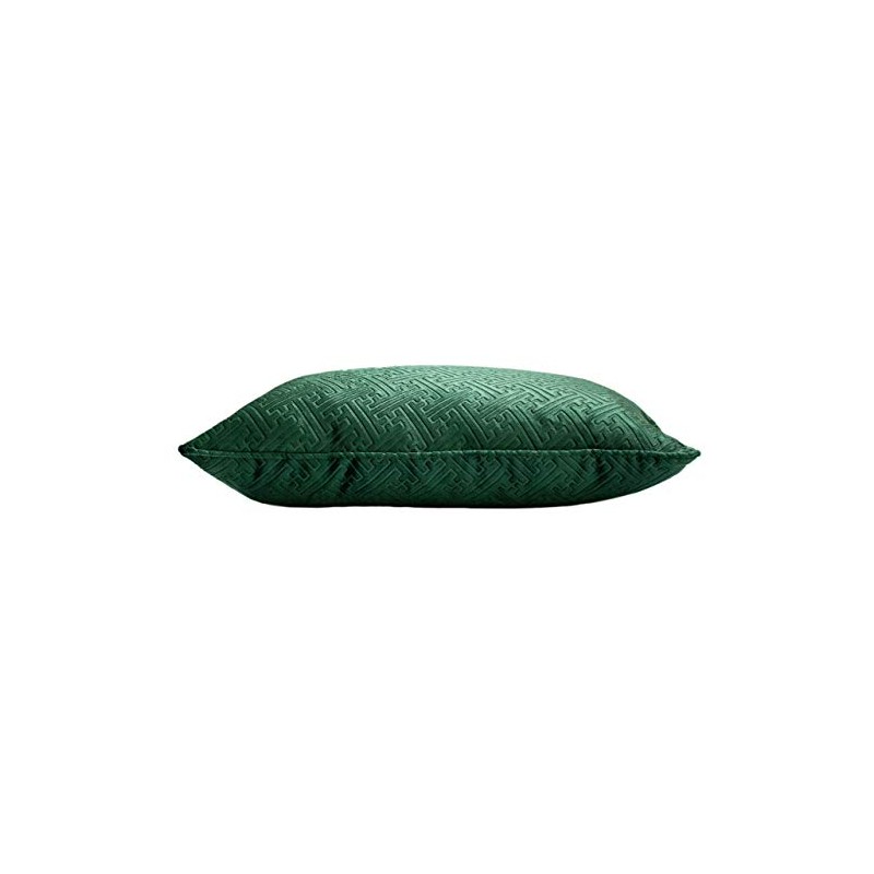 Paoletti Florence Cushion Cover, Emerald Green, 55 x 55 cm