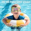 Hftjtsa 2 Pack Kids Swim Goggles Wide View Anti-Fog Pool