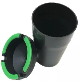 Eclipse Sturdy Glow In The Dark Rim Black Cup Holder Ashtray, Car Auto Home, #1G