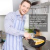Patelai Omelette Spatula Kitchen Omelet Turner Silicone Non-stick Omelette Scraper