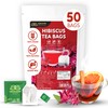 Indochine Blends Hibiscus Tea Bags | 100% Pure Hibiscus Flower