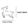 WDYJMALL Christmas Deer Reindeer Cookie Cutter