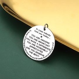 Raddimelo Farewell Gifts for Coworkers, Coworker Leaving Gifts for Women, Appreciation Gifts for Coworkers, Thank You Keychain for Men Colleagues, Christmas Gifts for Coworkers Stocking Stuffers