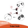 labwork 2 Pack Fuel Oil Tank Cap Vent Hose Kit