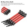 4Pcs RC Driving Front Rear Drive Shaft Drive Axle Steel
