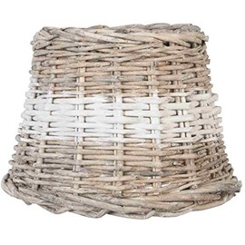 6RO0063BW Clayre & Eef - Lamp shade - Lampshade - Rattan ca. 7.9 x 5.9 in / E27