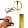 6 Pcs Lynch Pins Multi-Functional Safety Linch Pin with Ring
