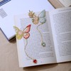 Fox Forest Butterfly Bookmark, Butterfly Bookmarks for Women, Metal Bookmarks