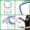 KADAX Glass Container with Lid, Food Container, Dishwasher Safe Food