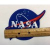 Unknown Factory NASA Space Royal Blue Hook & Loop Patch