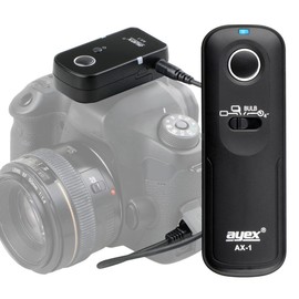 Ayex AX-1 (E3) Remote Shutter Release for Canon EOS, 80D, 1300D, 1200D, 1100D, 760D, 750D, 650D, M6 and so on